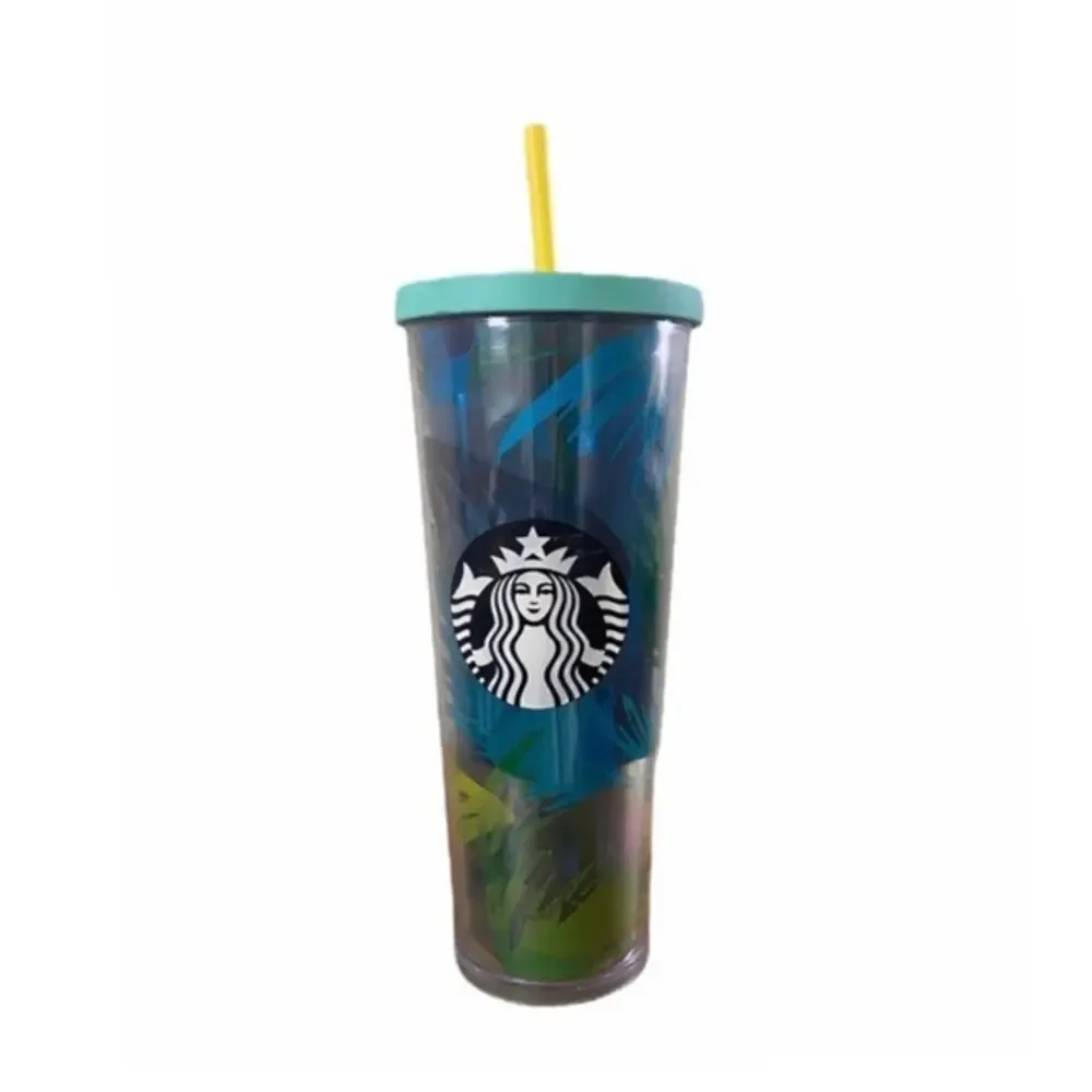 Starbucks Hawaii Palm Leaf Venti Travel Tumbler